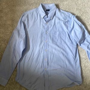 Used J. Crew mens oxford blue button down